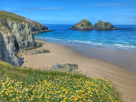 Holywell Bay