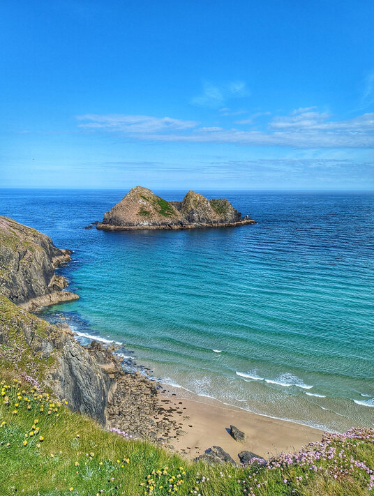 Holywell Bay