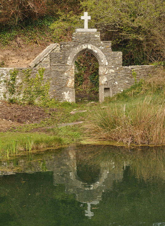 Holy Well at the Holywell Bay golf course