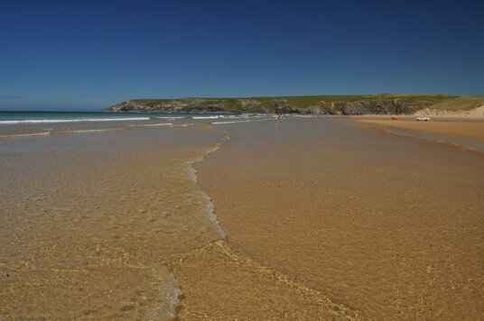 The beach at Holywell