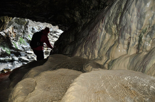 Cave with the holy well