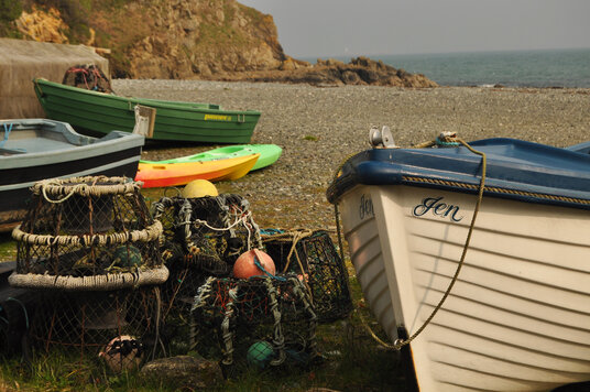 Boats at Porthallow