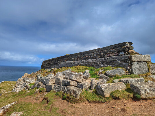 Firing range at Kenidjack