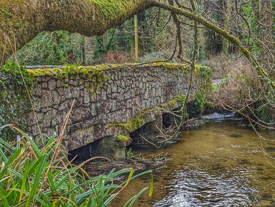 Bridge at Kennall Vale