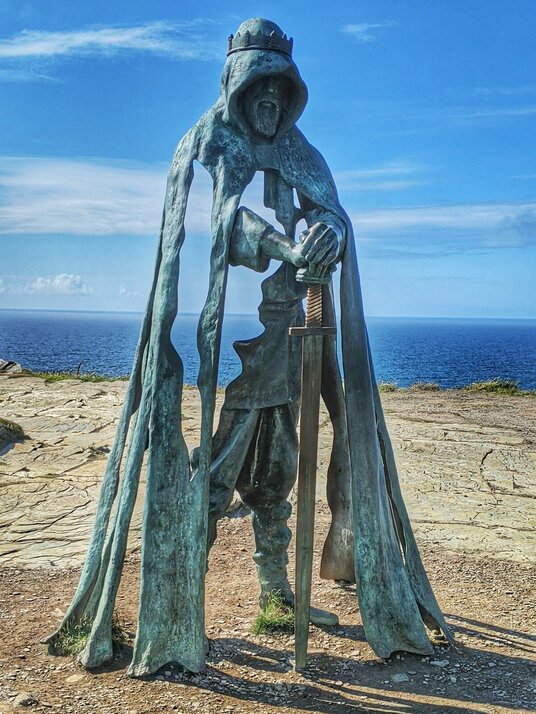 King Arthur Sculpture