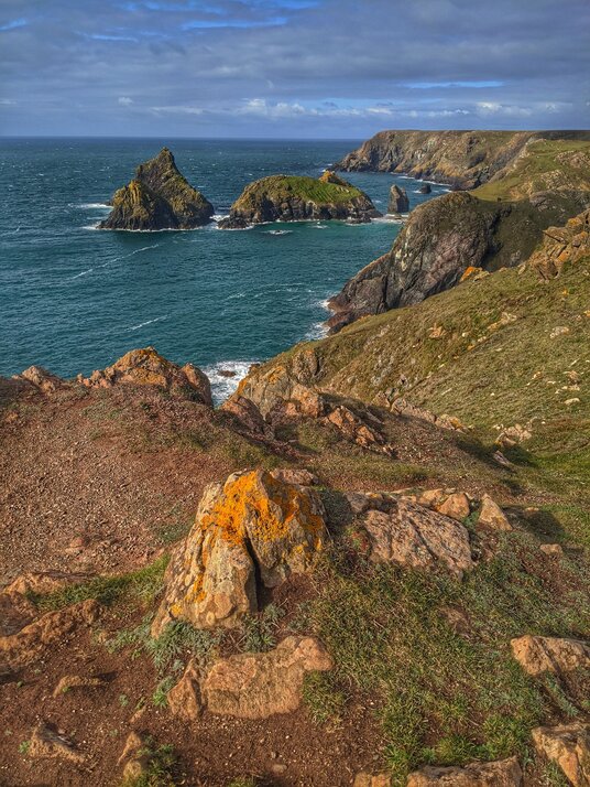 Coastline near Kynance Cove