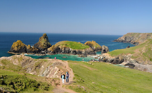 Cliff path near Kynance Cove