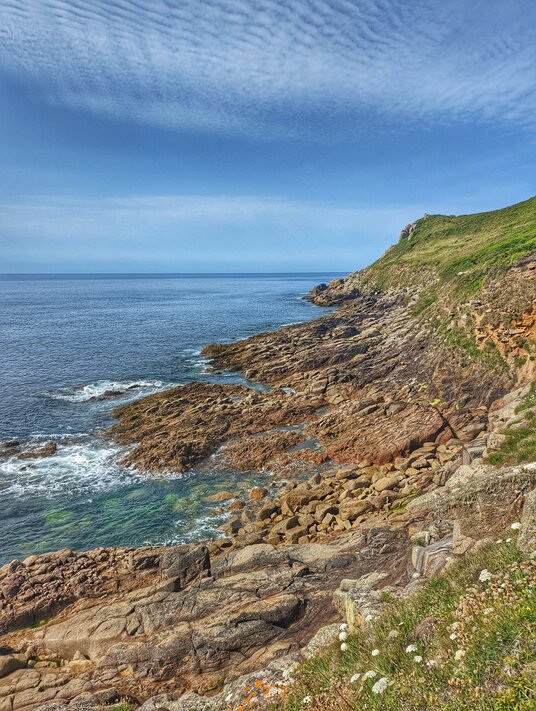 Coastline near Lamorna Cove