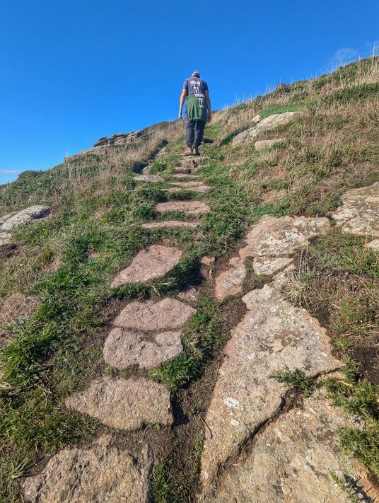 Footpath to Lamorna Cove