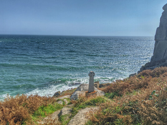 Cross at Lamorna Cove
