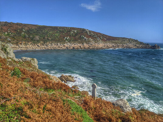Cross at Lamorna Cove