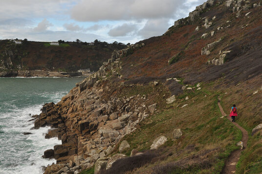 Footpath to Lamorna Cove