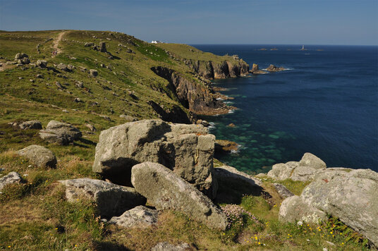 Coastline towards Land's End