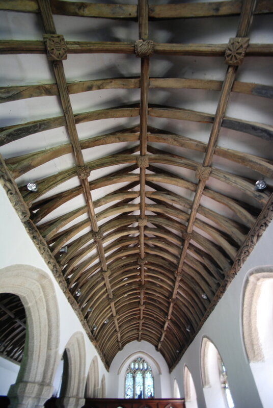 Laneast church roof