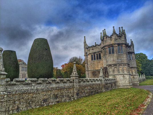 The gatehouse at Lanhydrock