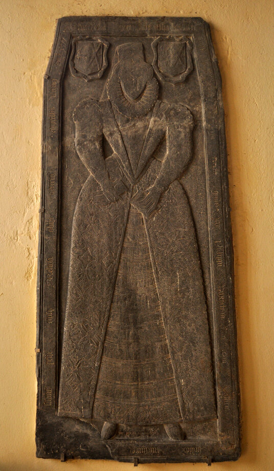 Carving in Lansallos Church