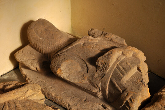 Tomb in Lansallos church