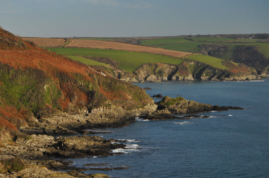 Lookout at Lantivet Bay