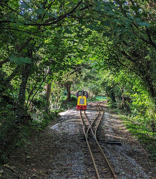 Train at Lappa Valley