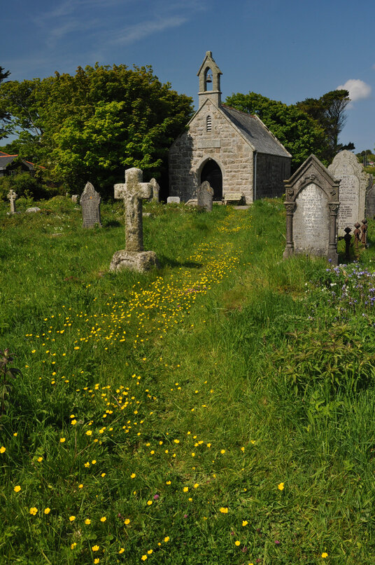 Chapel in Lelant churchyard
