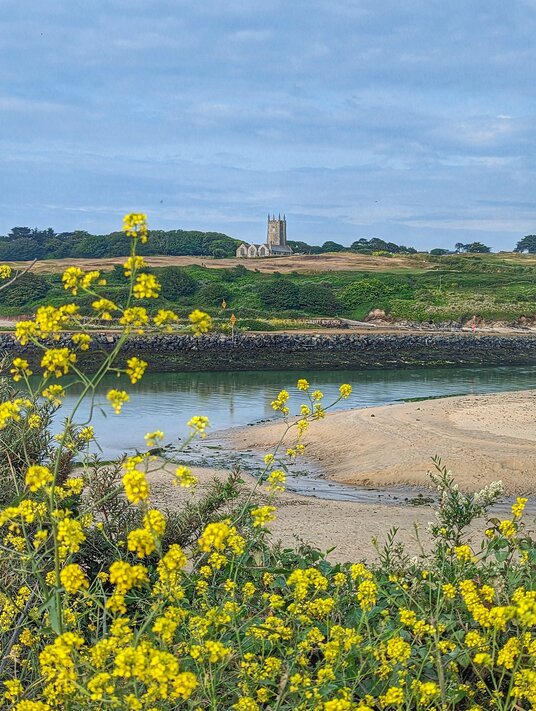 View across the Hayle River