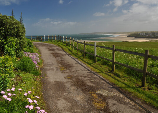 Track from the golf course at Lelant