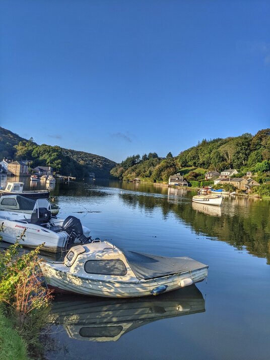 Boats at Lerryn
