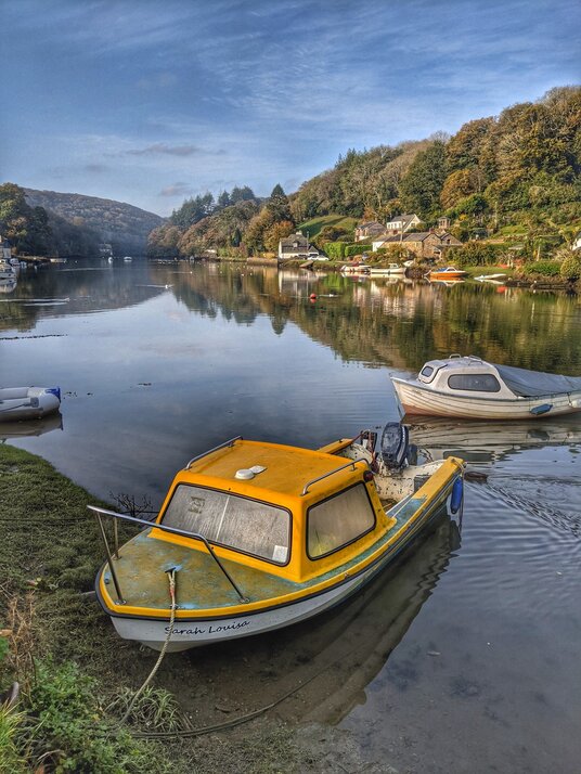 Boats at Lerryn