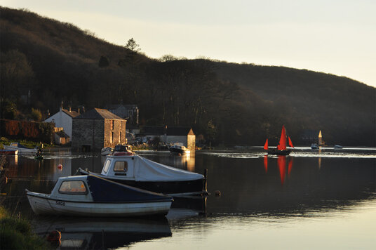 Lerryn at dusk