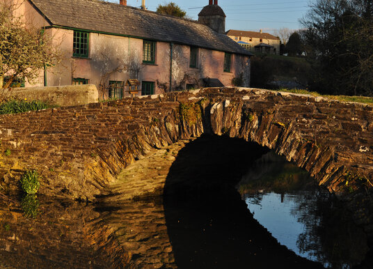 Bridge on the way to Lerryn Quay