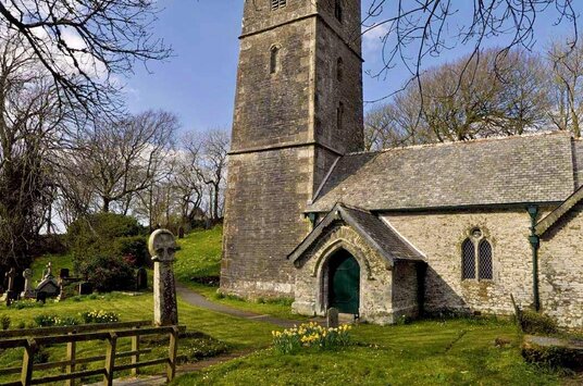 Bridge to the church door