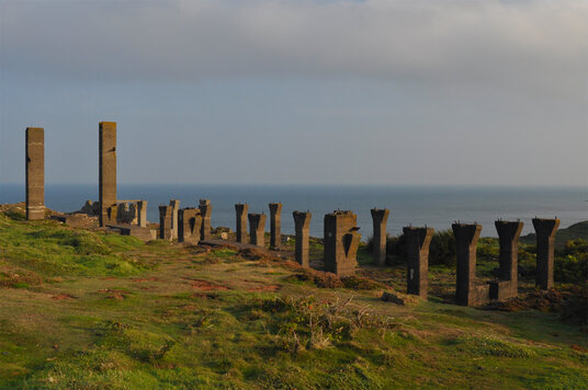Roof supports from Levant Tin Mill