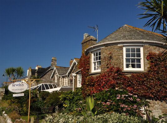 Fore Street in Tintagel