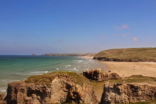 Perranporth beach