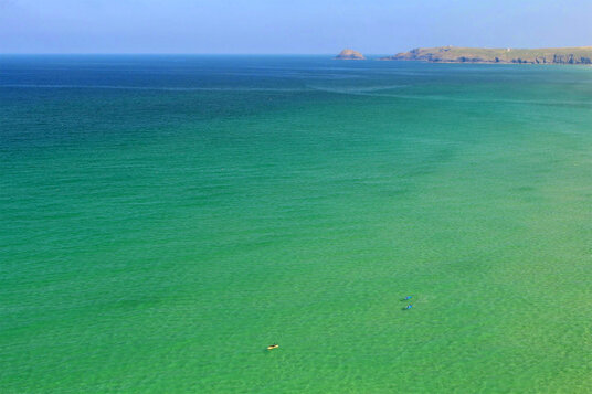 Sandy bay at Perranporth