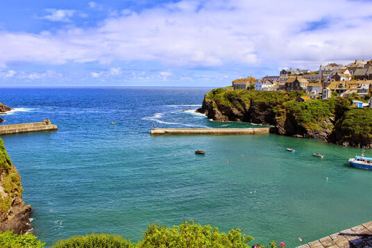 View from Roscarrock Hill