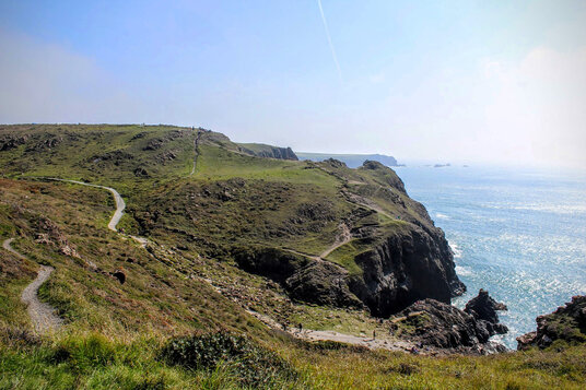 Coast path near Kynance Cove