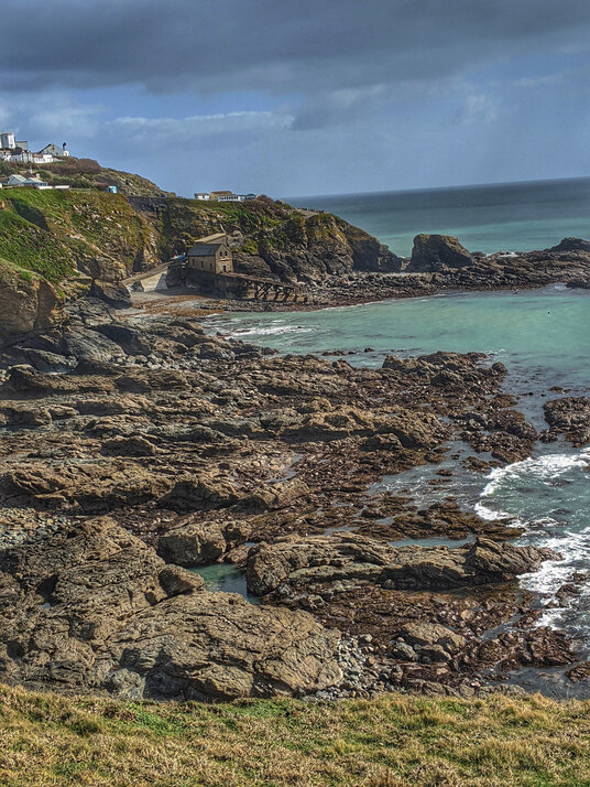Looking back to Lizard Point