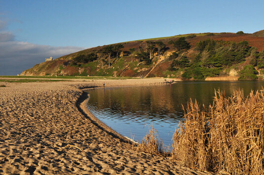 Outer edge of the Loe Pool