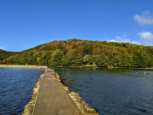 Mill Pool at Looe