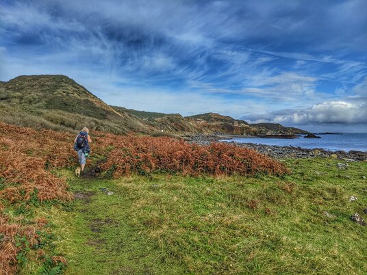 Walker at Lowland Point