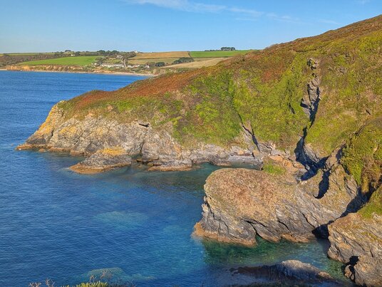 View from Mallet's Cottage