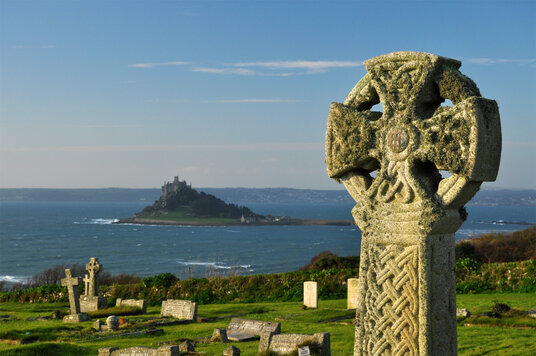 View from Marazion cemetery