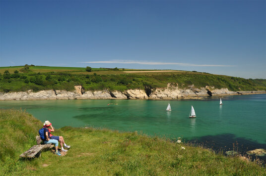 Boats at Maenporth
