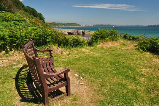 Bench near Meudon Hotel