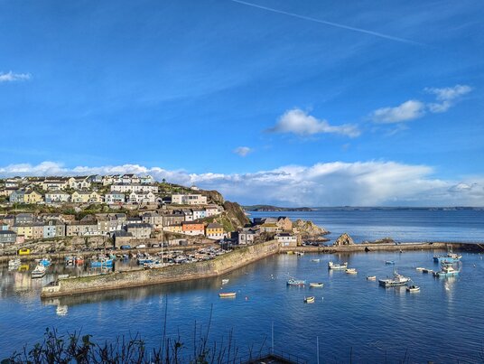 View over Mevagissey