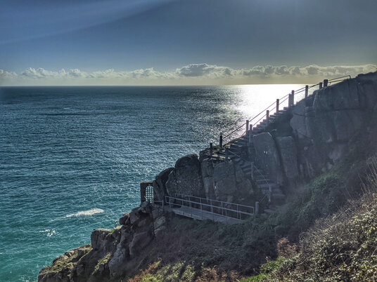 Steps of the Minack Theatre