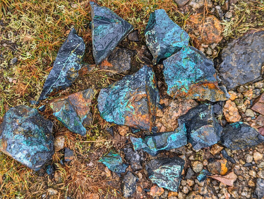 Copper ore at Minions