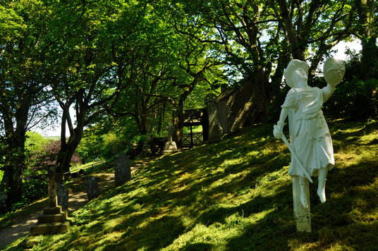Figurehead from the wreck of the Caledonia