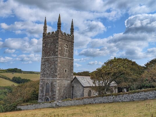 Morwenstow church